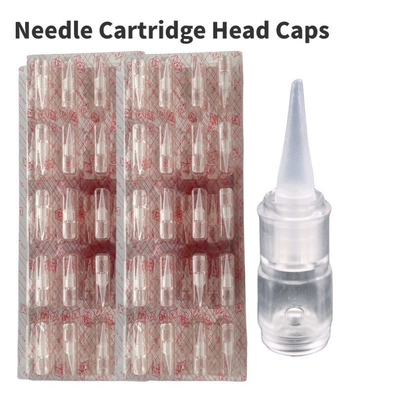 Plastic Tip /Adapter Combination Marble Tattoo Machine Needle Cartridge