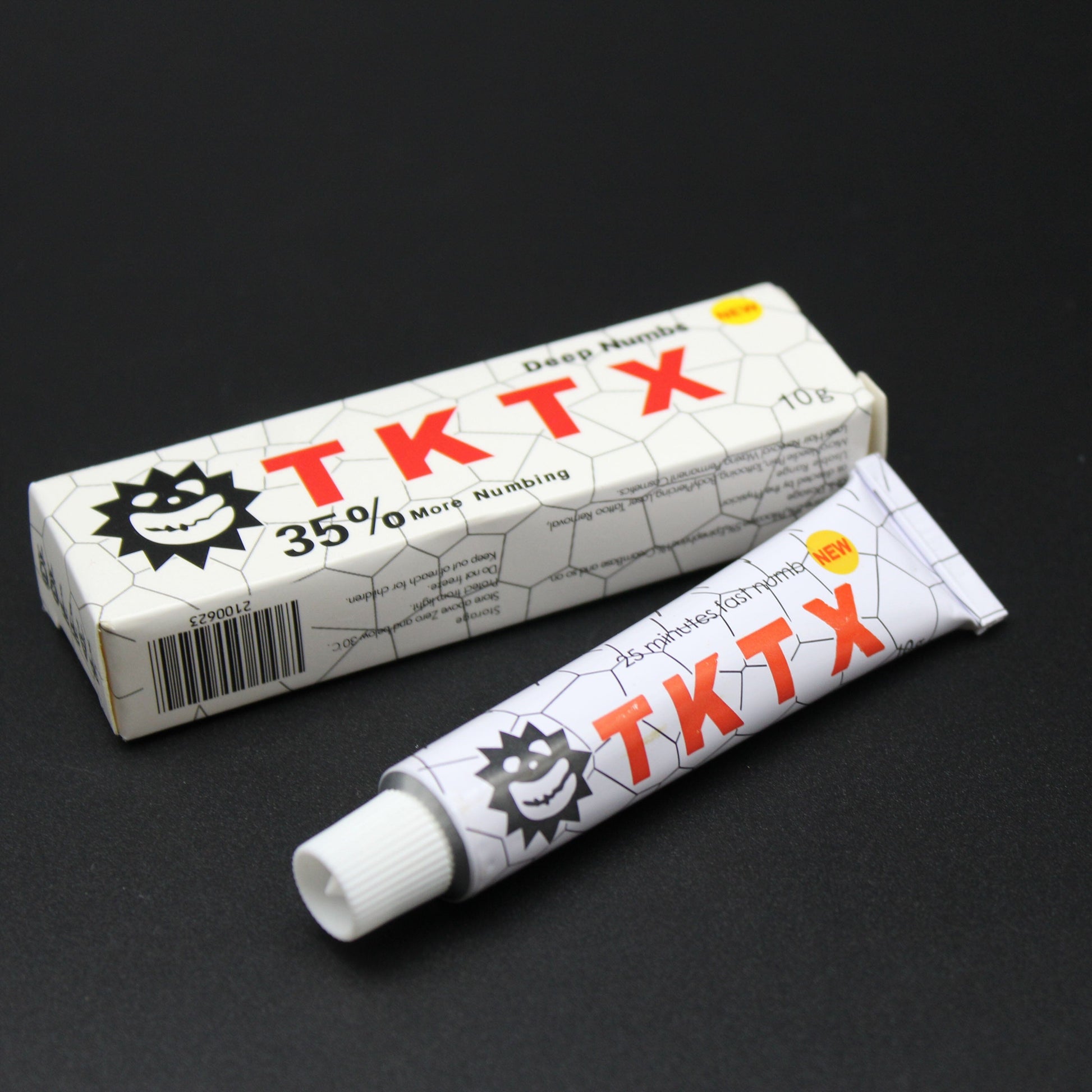 40% TKTX Tattoo Anesthetic Cream 纹身用品 Top tattoo supplies WHITE TKTX 25 PCS 