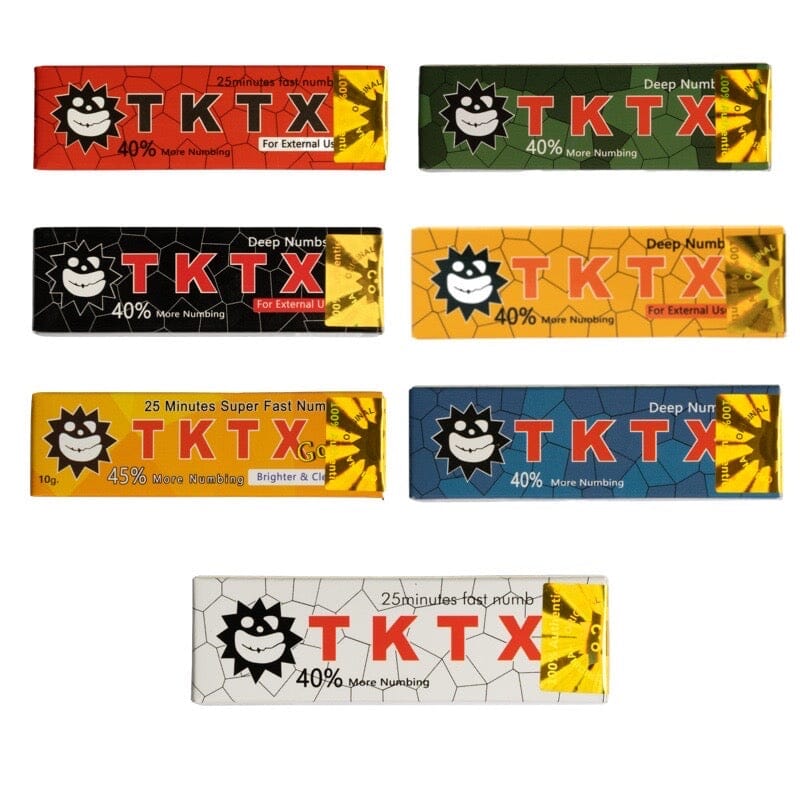 40% TKTX Tattoo Anesthetic Cream 纹身用品 Top tattoo supplies 