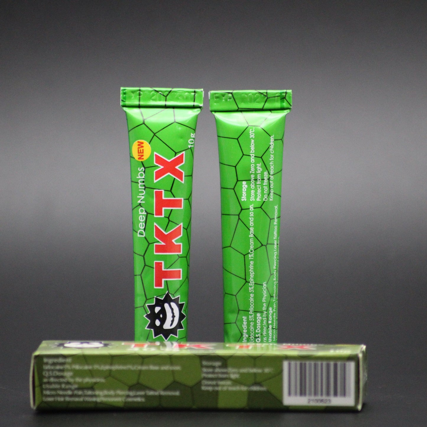 40% TKTX Tattoo Anesthetic Cream 纹身用品 Top tattoo supplies GREEN TKTX 25 PCS 